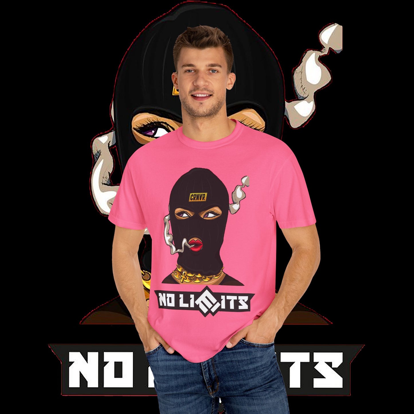 No Limits Unisex T-shirt, Inspirational Tee, Motivational Shirt, Graphic Top, Positive Vibes Clothing