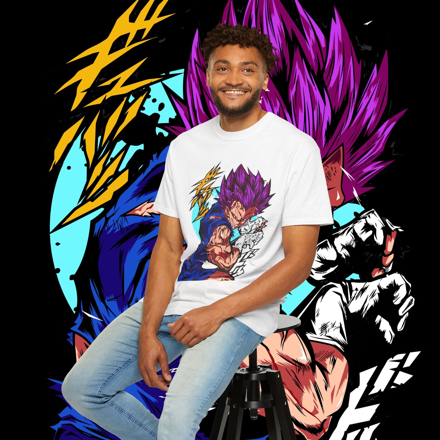 Vegeta Fighting Stance T-Shirt