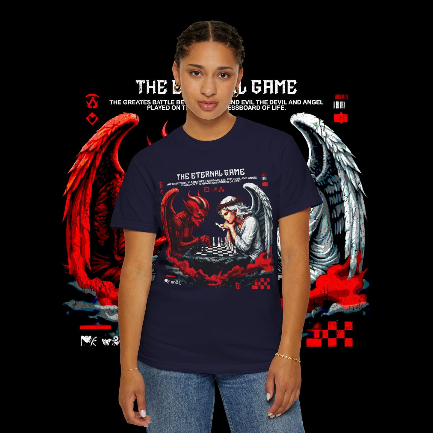 Angel & Demon Graphic T-Shirt