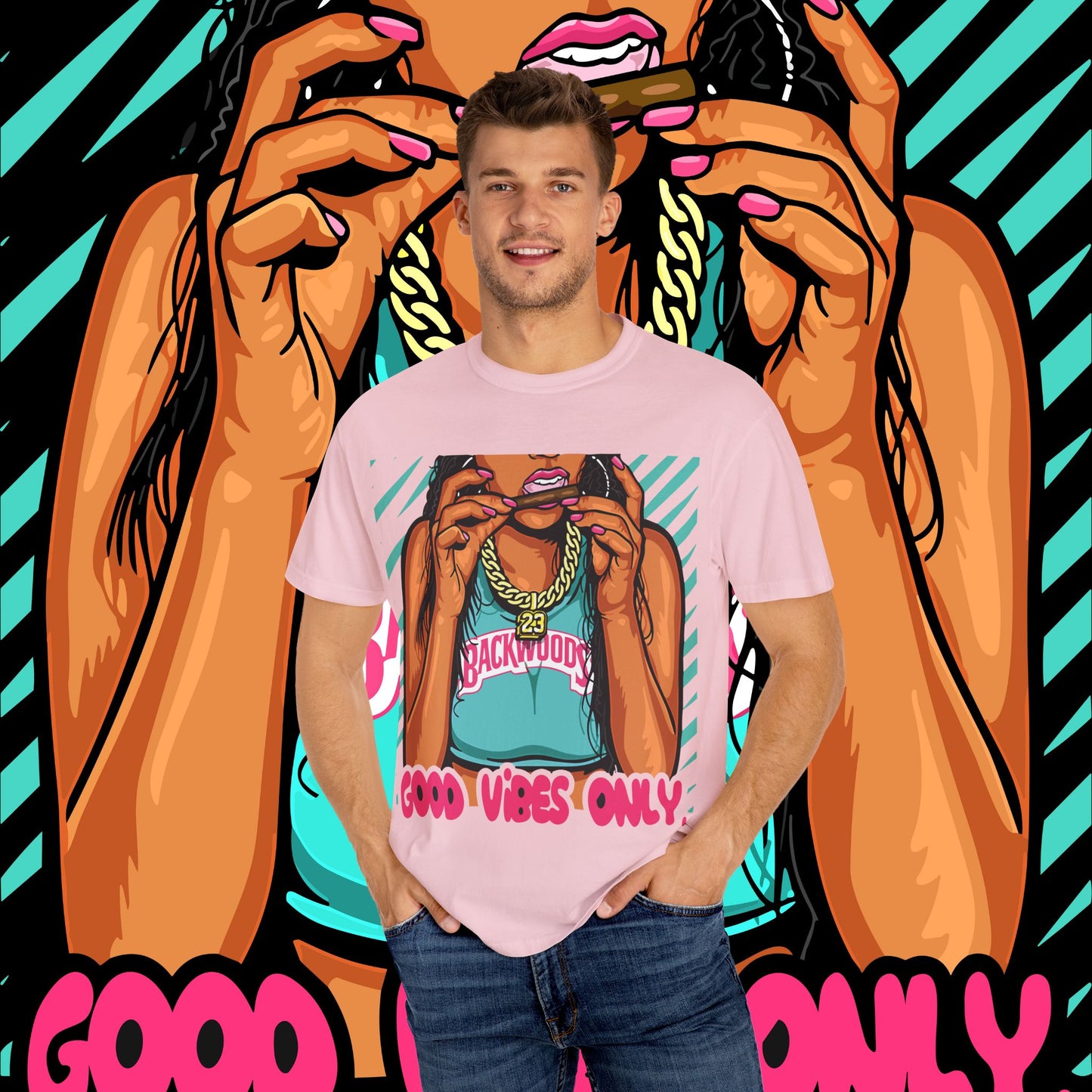 Good Vibes Only Unisex T-Shirt, Trendy Graphic Tee, Casual Outfit, Streetwear Style, Perfect Gift for Chill Gatherings