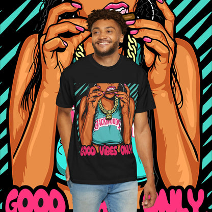 Good Vibes Only Unisex T-Shirt, Trendy Graphic Tee, Casual Outfit, Streetwear Style, Perfect Gift for Chill Gatherings