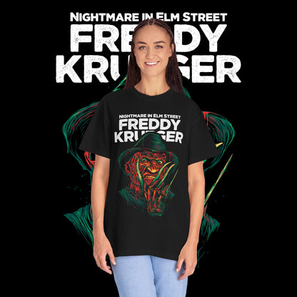 Nightmare on Elm Street Unisex T-shirt | Horror Movie Tee, Freddy Krueger Shirt, Gift for Horror Fans, Halloween Apparel, Men's & Women's