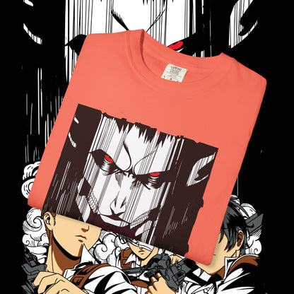 Giant vs Colossus Anime Art T-shirt | Giant vs Colossus design