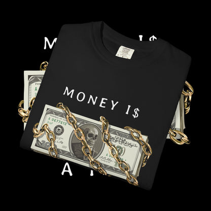 Money Is A Trap T-Shirt, Unisex Graphic Tee for Casual Wear, Gift for Finance Lovers, Motivation Shirt, Stay Humble Tee