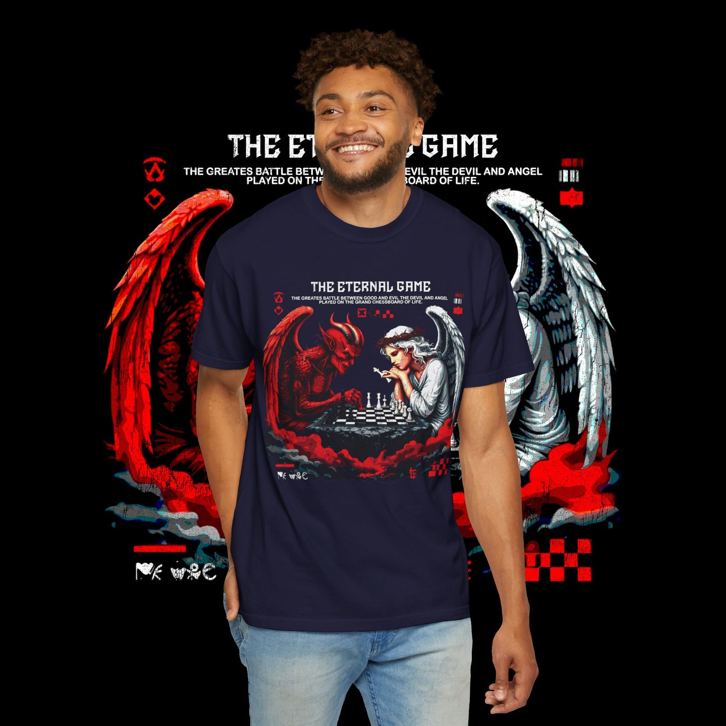 Angel & Demon Graphic T-Shirt