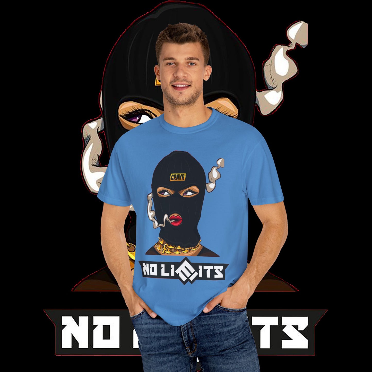 No Limits Unisex T-shirt, Inspirational Tee, Motivational Shirt, Graphic Top, Positive Vibes Clothing