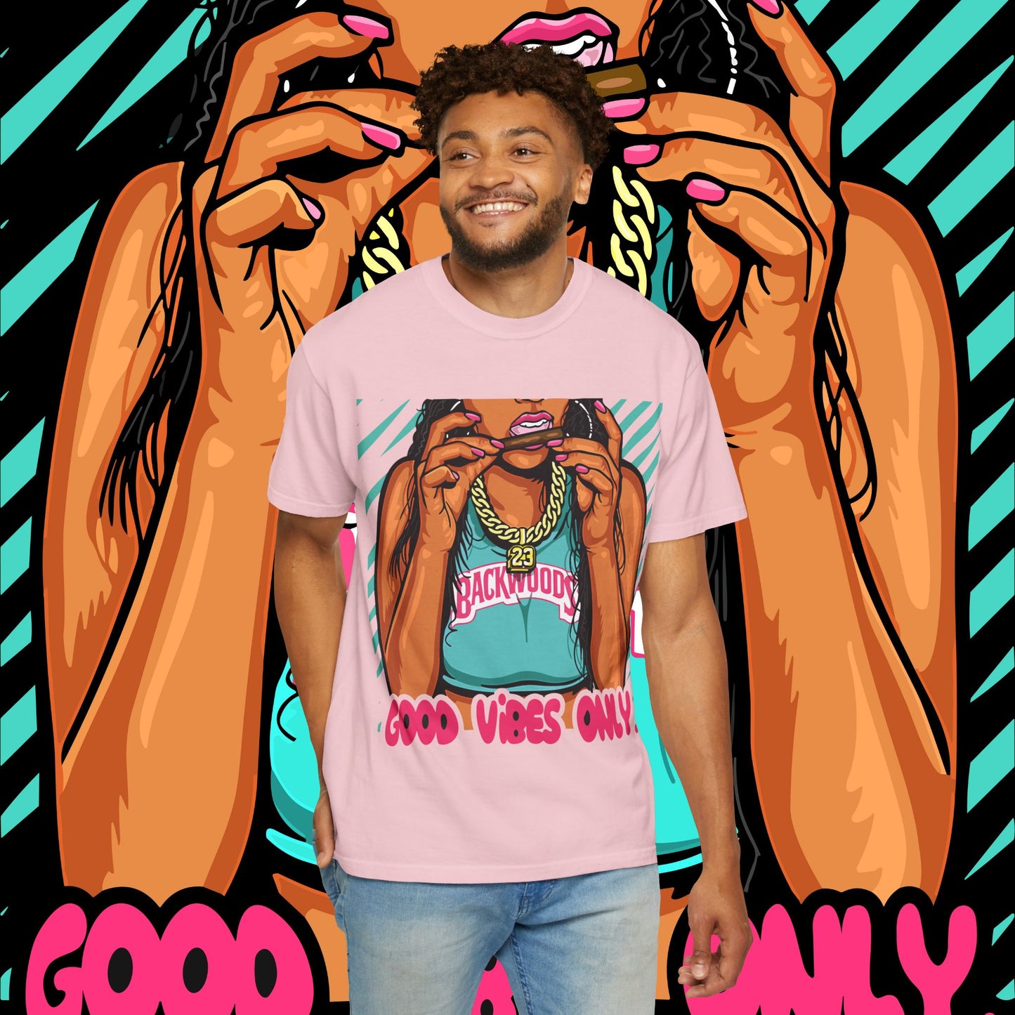 Good Vibes Only Unisex T-Shirt, Trendy Graphic Tee, Casual Outfit, Streetwear Style, Perfect Gift for Chill Gatherings