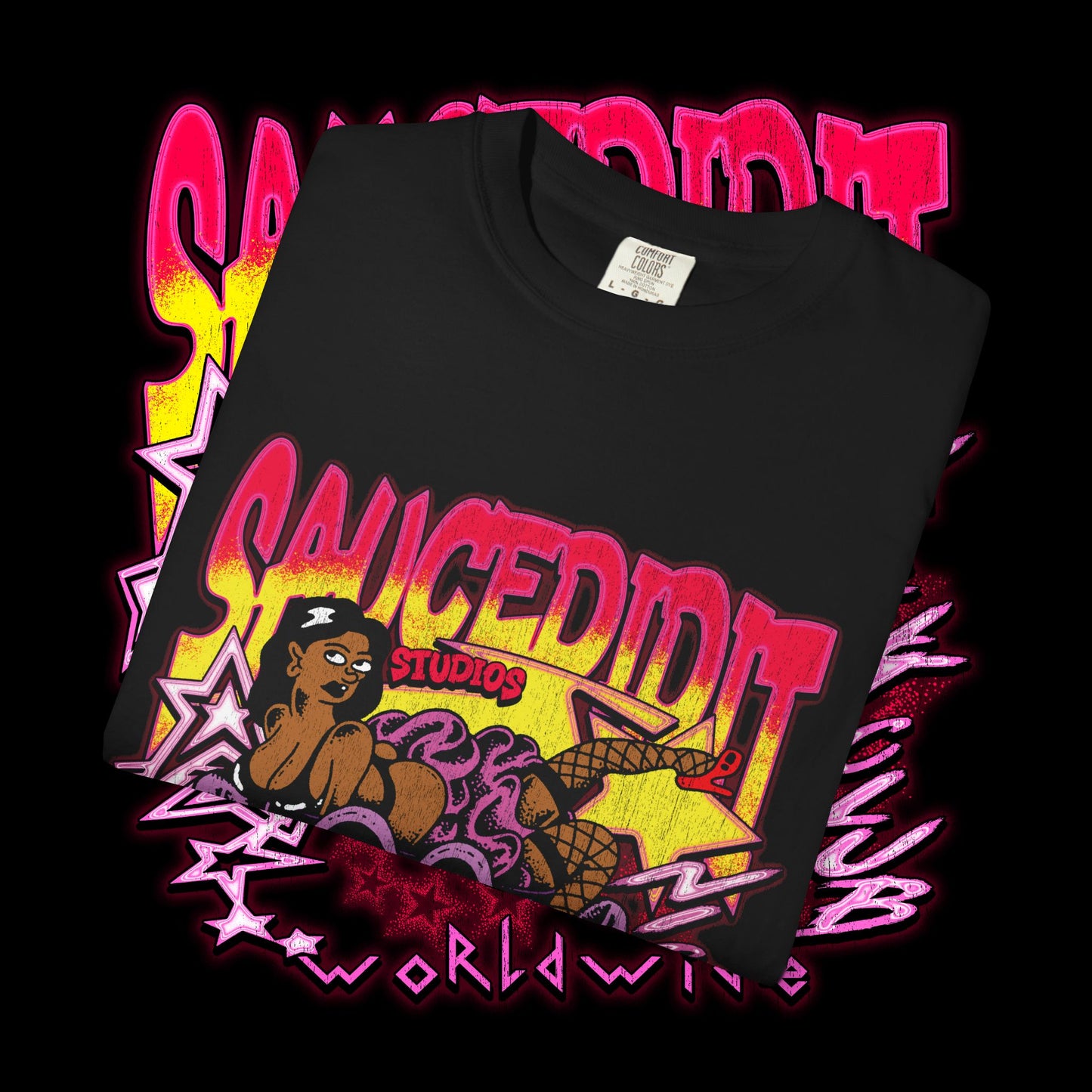 Sauced Up Studios Graphic T-Shirt — SaucediditWorldwide Streetwear