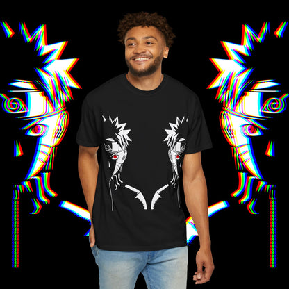 Anime-Inspired Graphic T-Shirt, Trendy Unisex Tee, Unique Gift for Fans, Casual Wear, Perfect for Conventions - Unisex Garment-Dyed T-shirt,