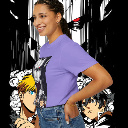 Giant vs Colossus Anime Art T-shirt | Giant vs Colossus design