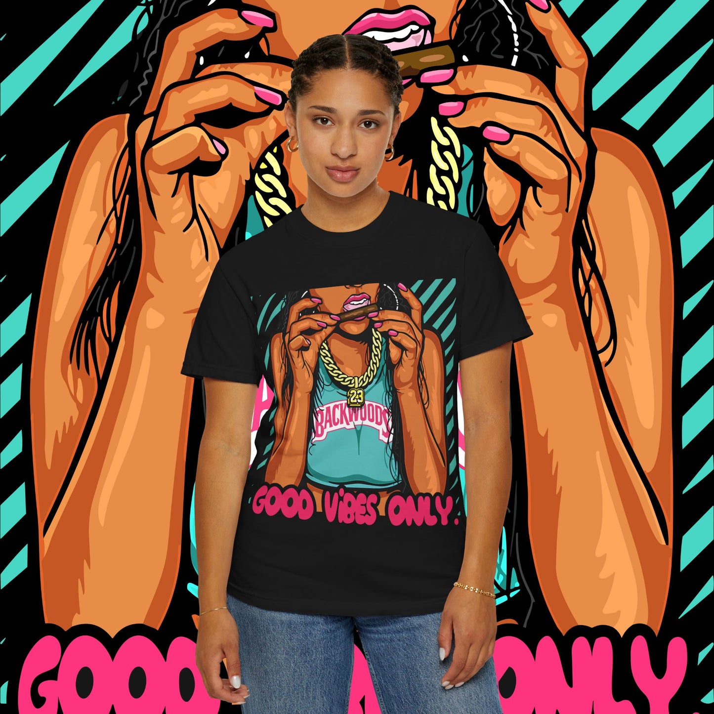 Good Vibes Only Unisex T-Shirt, Trendy Graphic Tee, Casual Outfit, Streetwear Style, Perfect Gift for Chill Gatherings