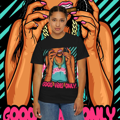 Good Vibes Only Unisex T-Shirt, Trendy Graphic Tee, Casual Outfit, Streetwear Style, Perfect Gift for Chill Gatherings