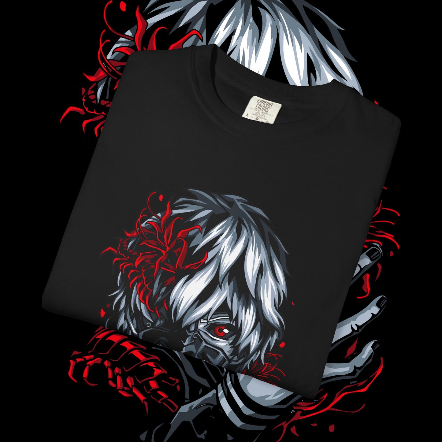 Chilling Graphic Tee with Horror Design | Unisex Shirt for Ghoulish Gatherings, Halloween, Casual Wear, Unique Gifts, Street Fashion