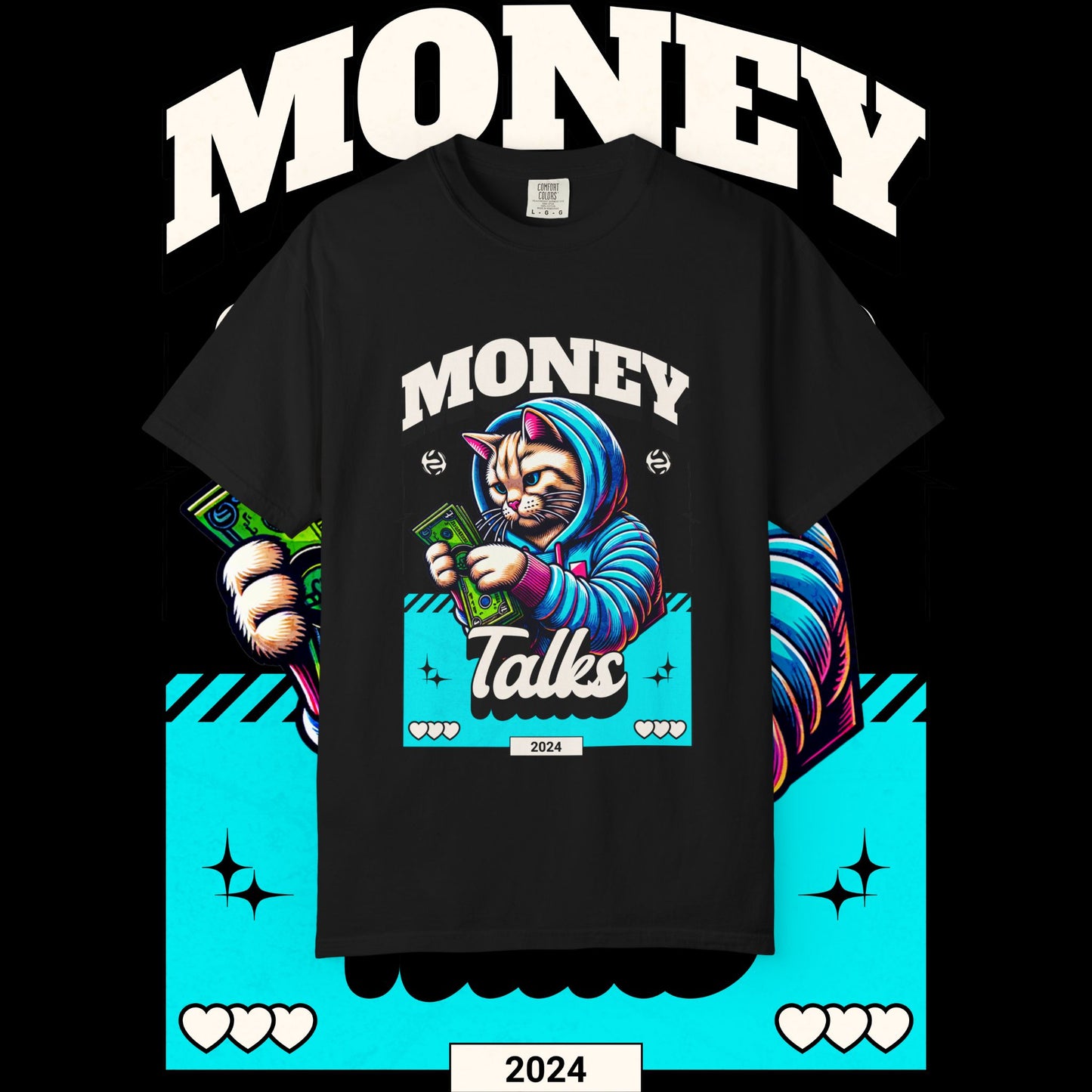 Make Money Graphic T-Shirt | Unisex, Vintage Style, Humor Tee, Perfect Gift for Entrepreneurs, Casual Wear, Statement Shirt