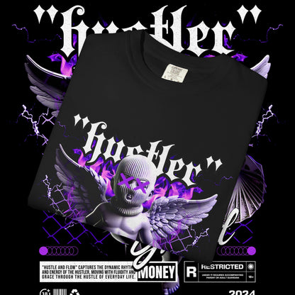 Hustler Graphic Tee, Streetwear Style, Unisex Shirt, Gift for Entrepreneurs, Casual Outfit, Motivation T-Shirt