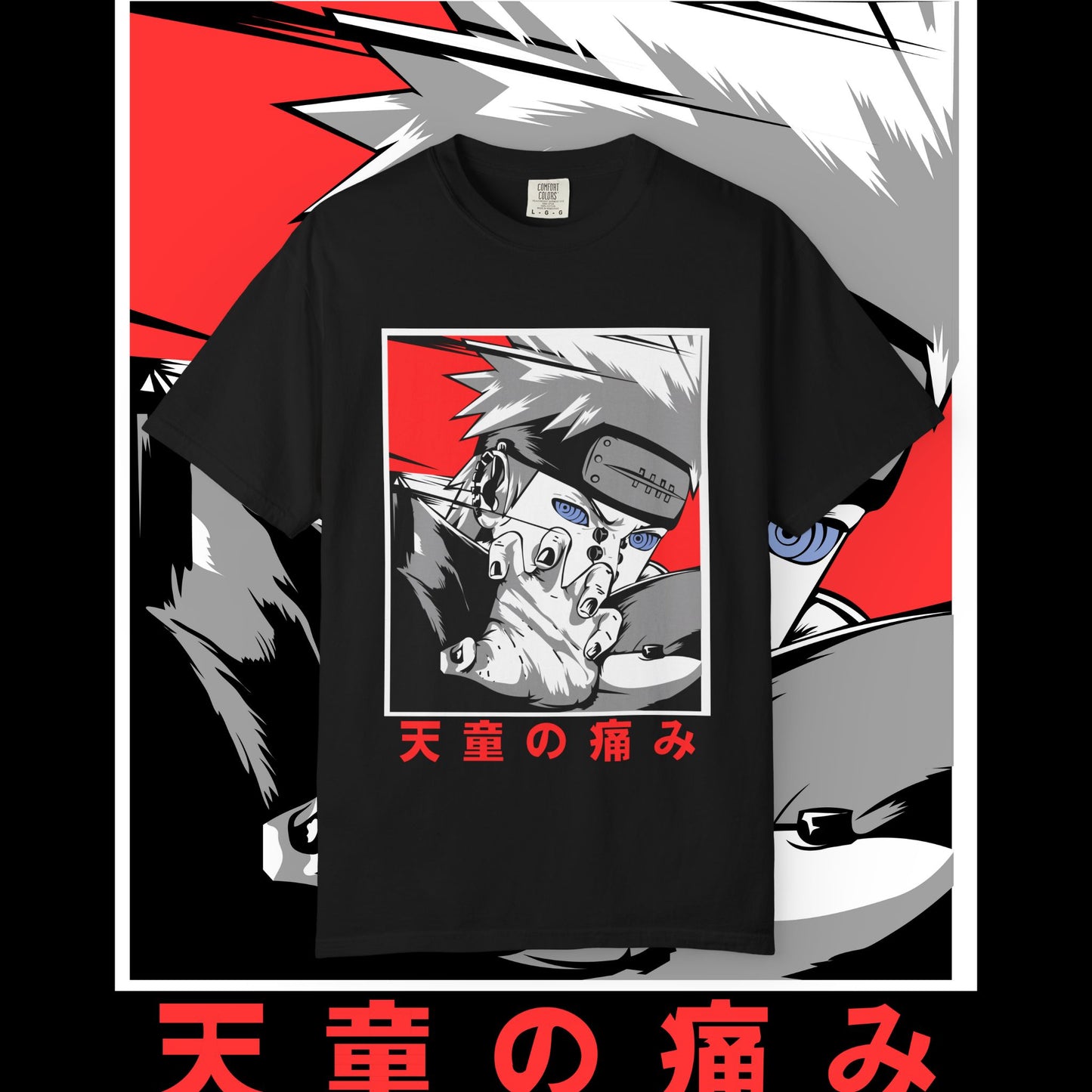 Anime-Inspired Graphic Tee for Fans, Naruto Gift, Casual Wear, Unisex T-Shirt, Streetwear, Unique Style, Gift for Her/Him