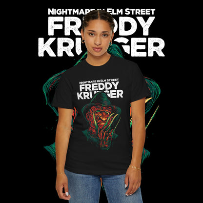 Nightmare on Elm Street Unisex T-shirt | Horror Movie Tee, Freddy Krueger Shirt, Gift for Horror Fans, Halloween Apparel, Men's & Women's