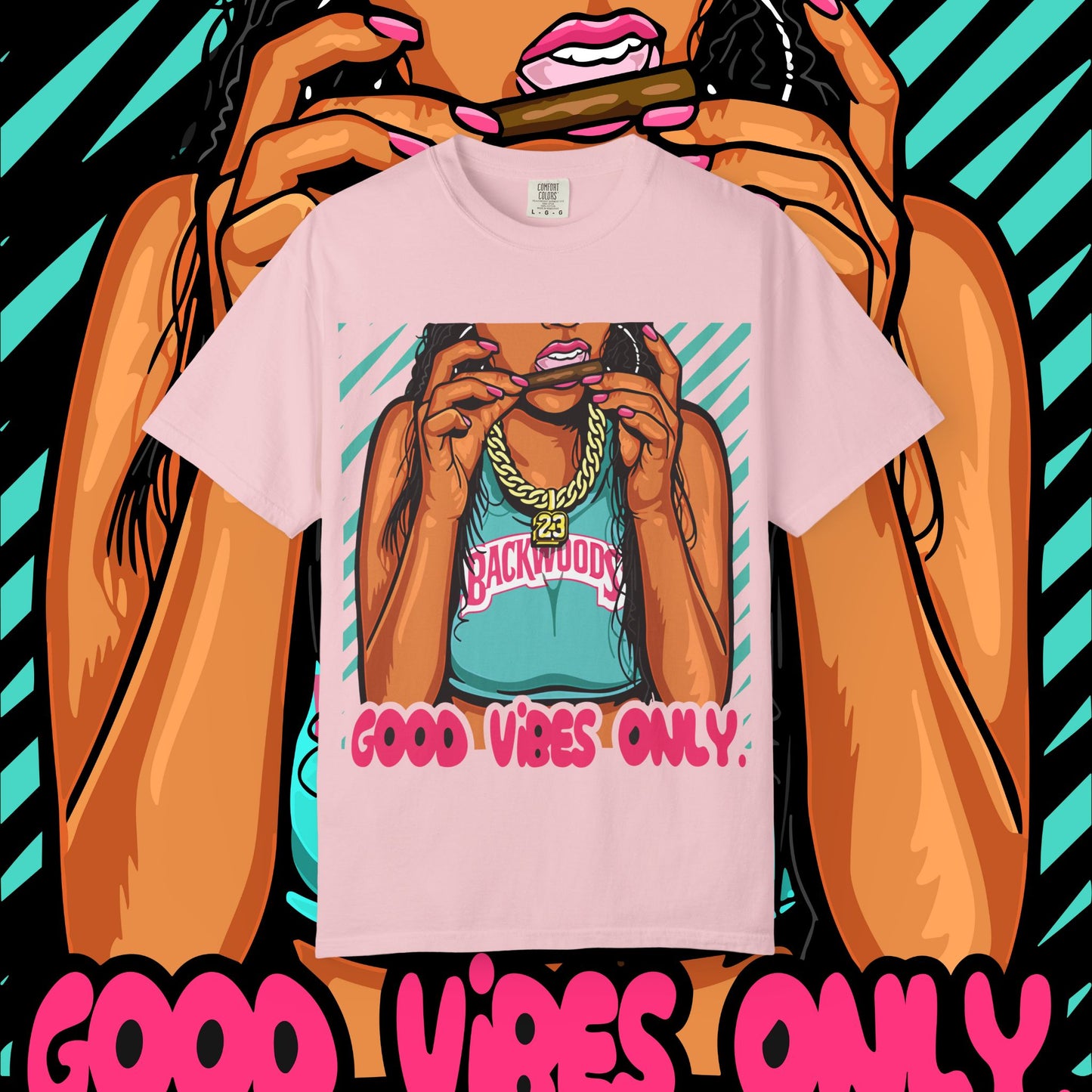 Good Vibes Only Unisex T-Shirt, Trendy Graphic Tee, Casual Outfit, Streetwear Style, Perfect Gift for Chill Gatherings