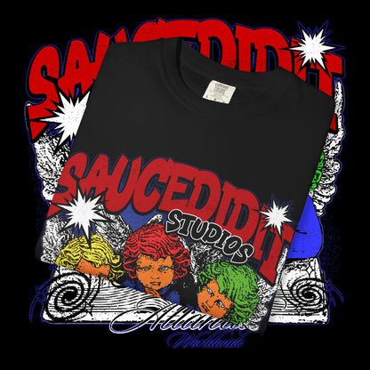 Vibrant Retro Unisex T-Shirt, Streetwear Top, Casual Graphic Tee, Festival Shirt, Gift for Friends, 90s Aesthetic Wear