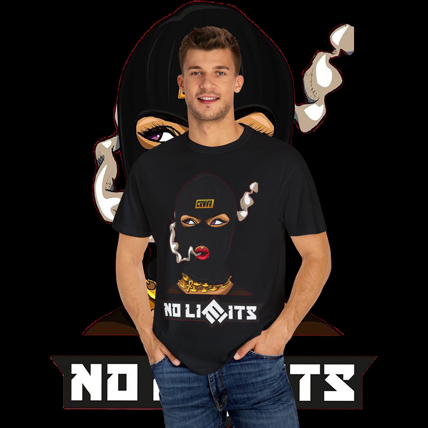 No Limits Unisex T-shirt, Inspirational Tee, Motivational Shirt, Graphic Top, Positive Vibes Clothing