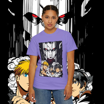 Giant vs Colossus Anime Art T-shirt | Giant vs Colossus design