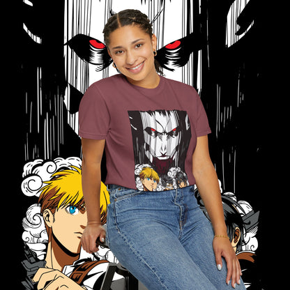 Giant vs Colossus Anime Art T-shirt | Giant vs Colossus design