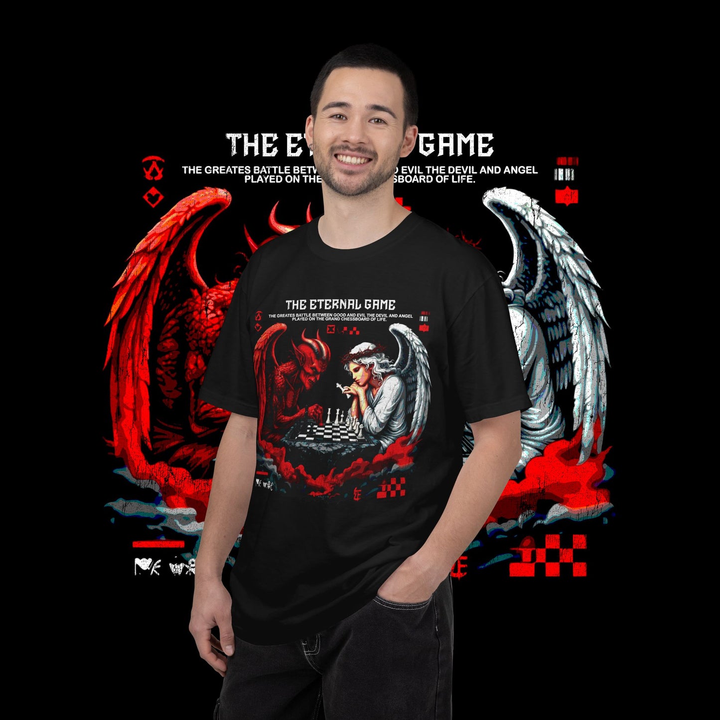 Angel & Demon Graphic T-Shirt