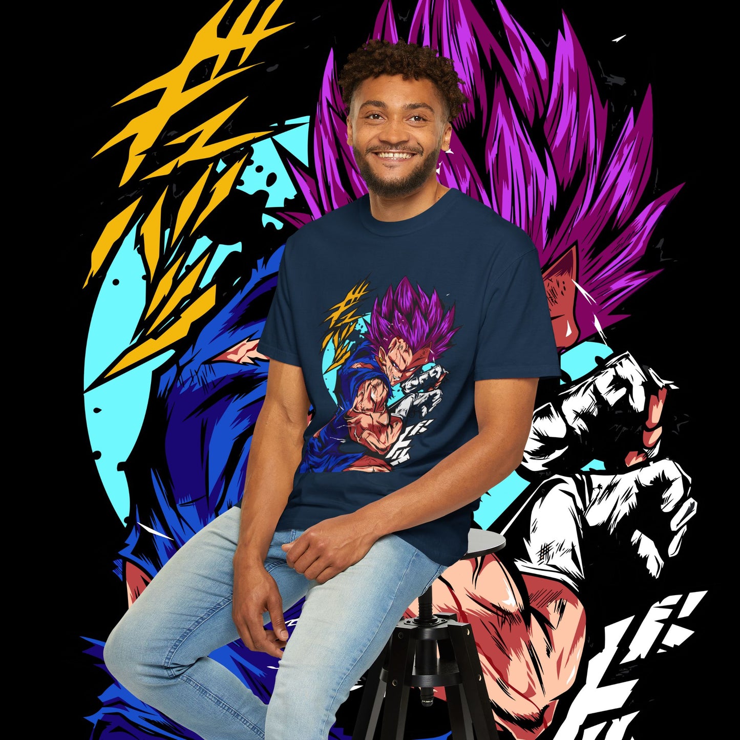 Vegeta Fighting Stance T-Shirt