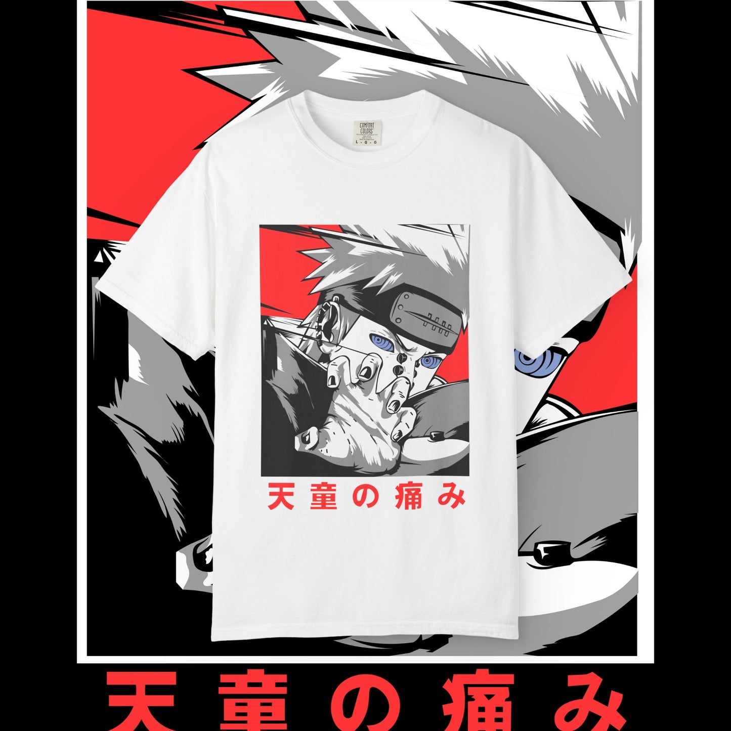 Anime-Inspired Graphic Tee for Fans, Naruto Gift, Casual Wear, Unisex T-Shirt, Streetwear, Unique Style, Gift for Her/Him