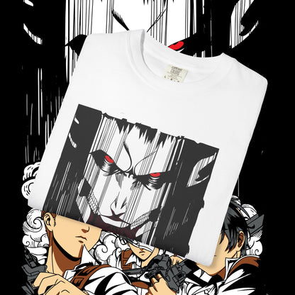 Giant vs Colossus Anime Art T-shirt | Giant vs Colossus design