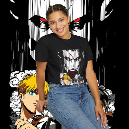Giant vs Colossus Anime Art T-shirt | Giant vs Colossus design