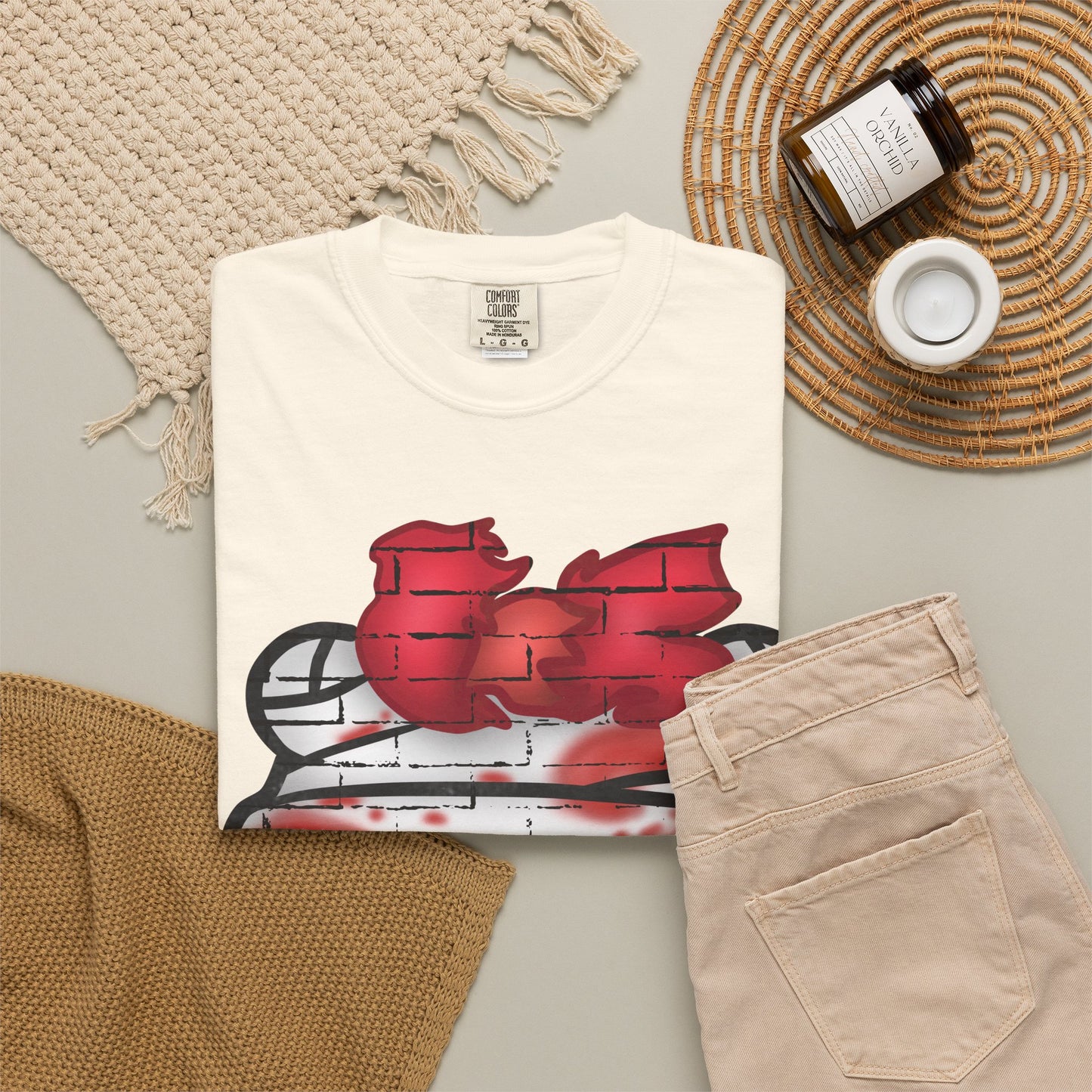 Graffiti Bandage Bear T-Shirt — 'SaucedIt' Streetwear Graphic Tee