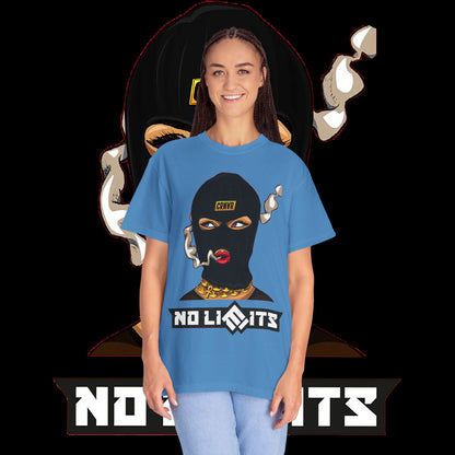 No Limits Unisex T-shirt, Inspirational Tee, Motivational Shirt, Graphic Top, Positive Vibes Clothing