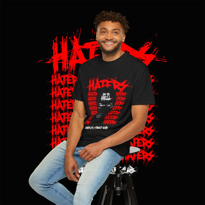 Hipster Vibes Unisex Garment-Dyed T-shirt, Brooklyn Street Club Hip Graphic Tee, Urban Wear, Cool Trendy Top, Gift for Fashion Forward,