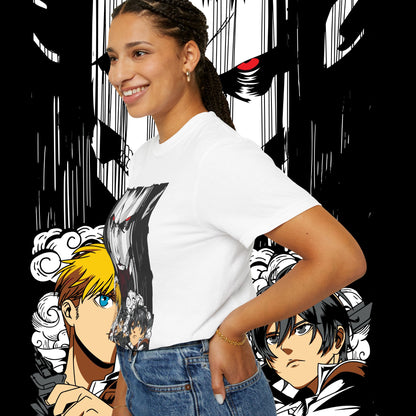 Giant vs Colossus Anime Art T-shirt | Giant vs Colossus design