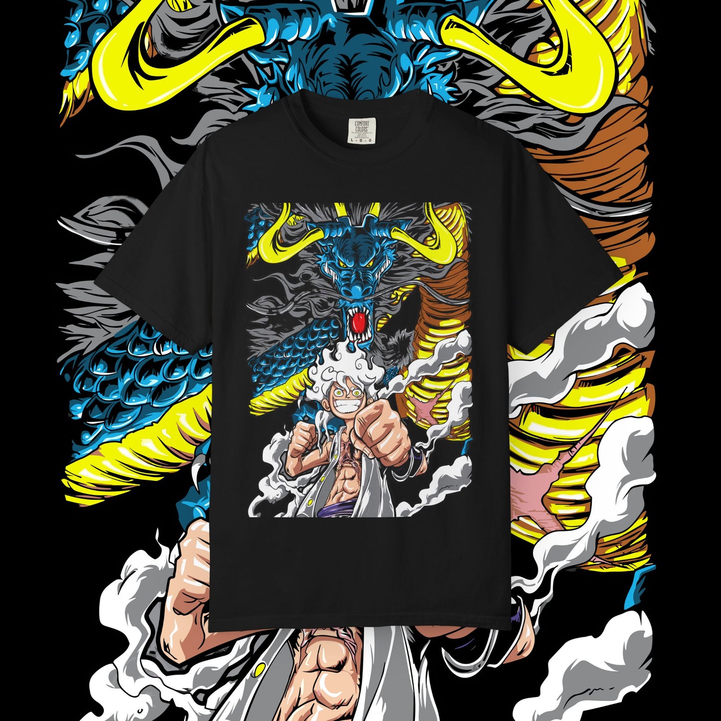 Anime Dragon Graphic Unisex T-Shirt | Cool Casual Tee, Gift for Anime Fans, Streetwear, Comfy Graphic Tee, Unique Design