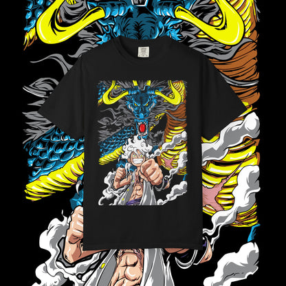Anime Dragon Graphic Unisex T-Shirt | Cool Casual Tee, Gift for Anime Fans, Streetwear, Comfy Graphic Tee, Unique Design