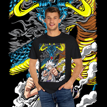 Anime Dragon Graphic Unisex T-Shirt | Cool Casual Tee, Gift for Anime Fans, Streetwear, Comfy Graphic Tee, Unique Design
