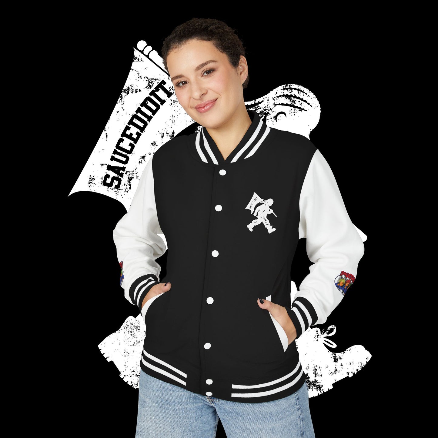 Saucedidit Letterman Jacket