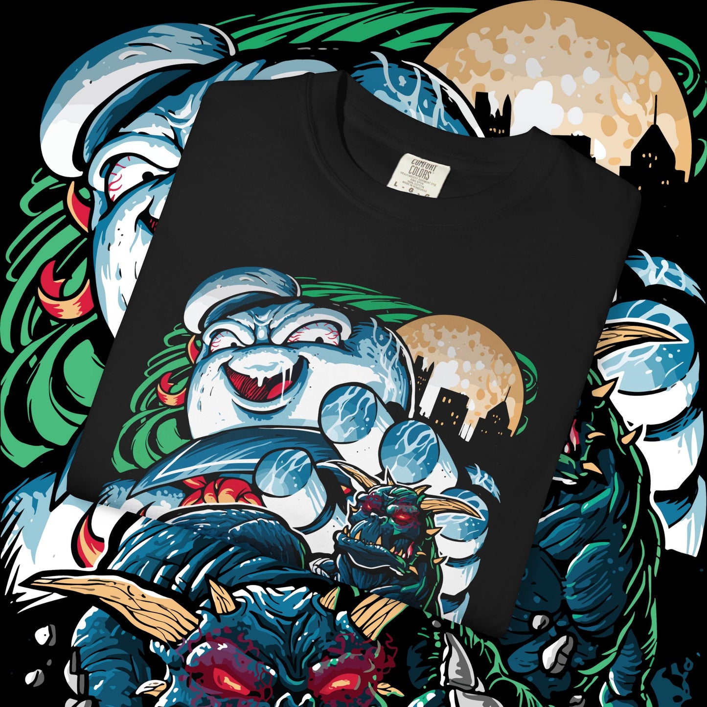 Mythical Creature Graphic Tee, Unisex T-Shirt for Comic Fans, Halloween Apparel, Unique Gift, Graphic Novel Merch