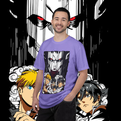 Giant vs Colossus Anime Art T-shirt | Giant vs Colossus design