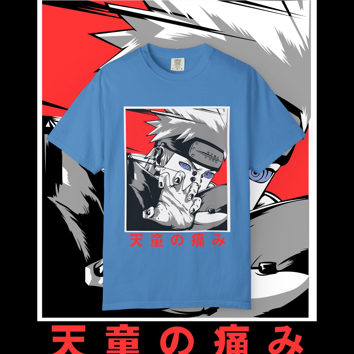 Anime-Inspired Graphic Tee for Fans, Naruto Gift, Casual Wear, Unisex T-Shirt, Streetwear, Unique Style, Gift for Her/Him