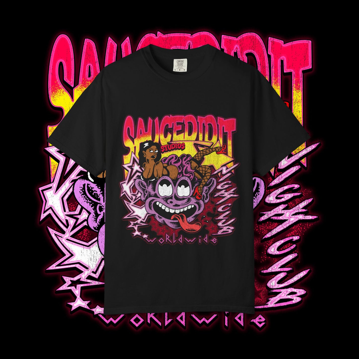 Sauced Up Studios Graphic T-Shirt — SaucediditWorldwide Streetwear