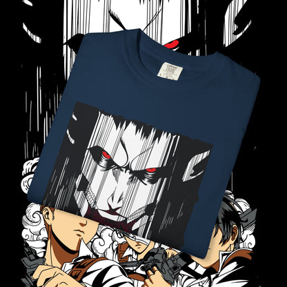 Giant vs Colossus Anime Art T-shirt | Giant vs Colossus design