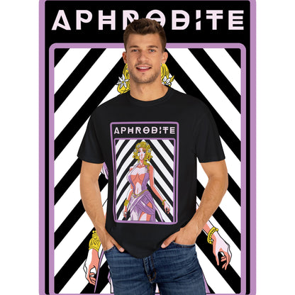 Aphrodite Unisex Garment-Dyed T-Shirt, Greek Mythology Tee, Trendy Graphic Shirt, Fashion Gift, Summer Wear, Casual Streetwear