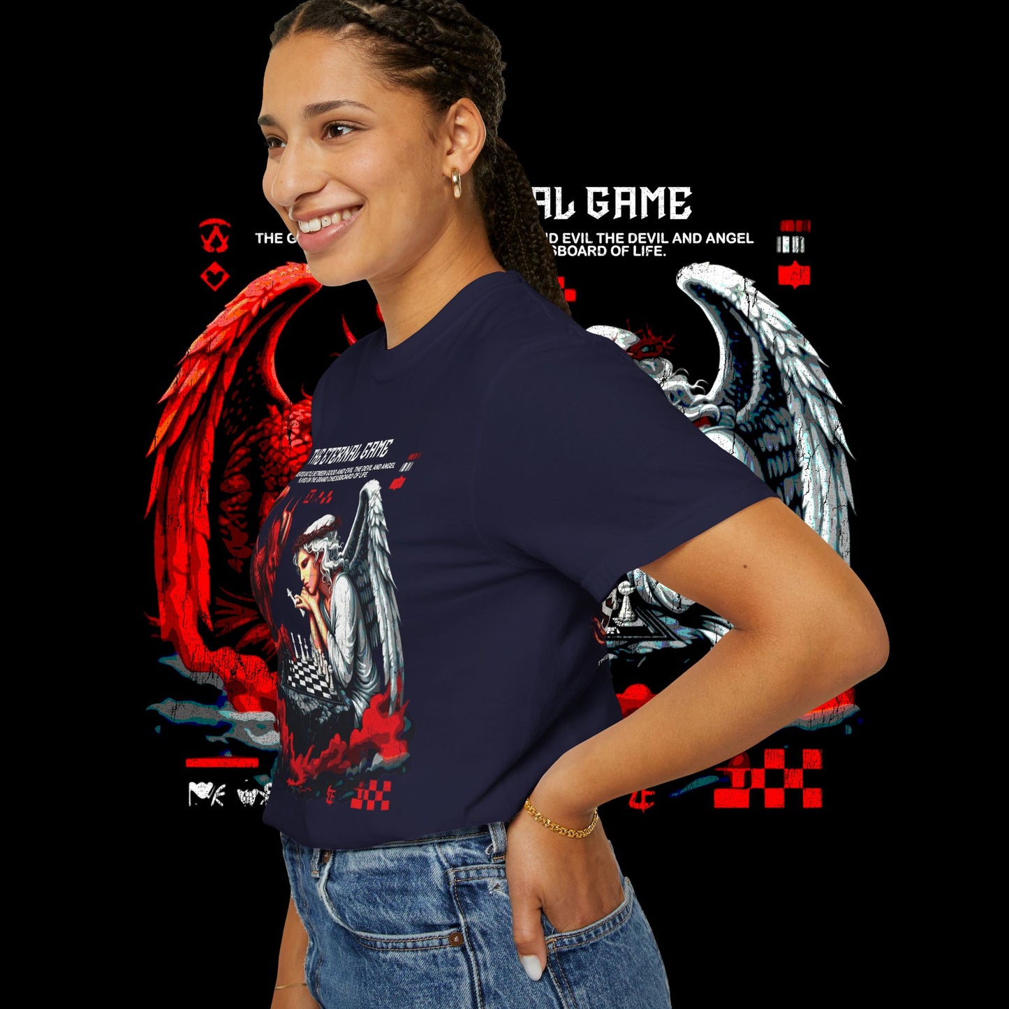 Angel & Demon Graphic T-Shirt
