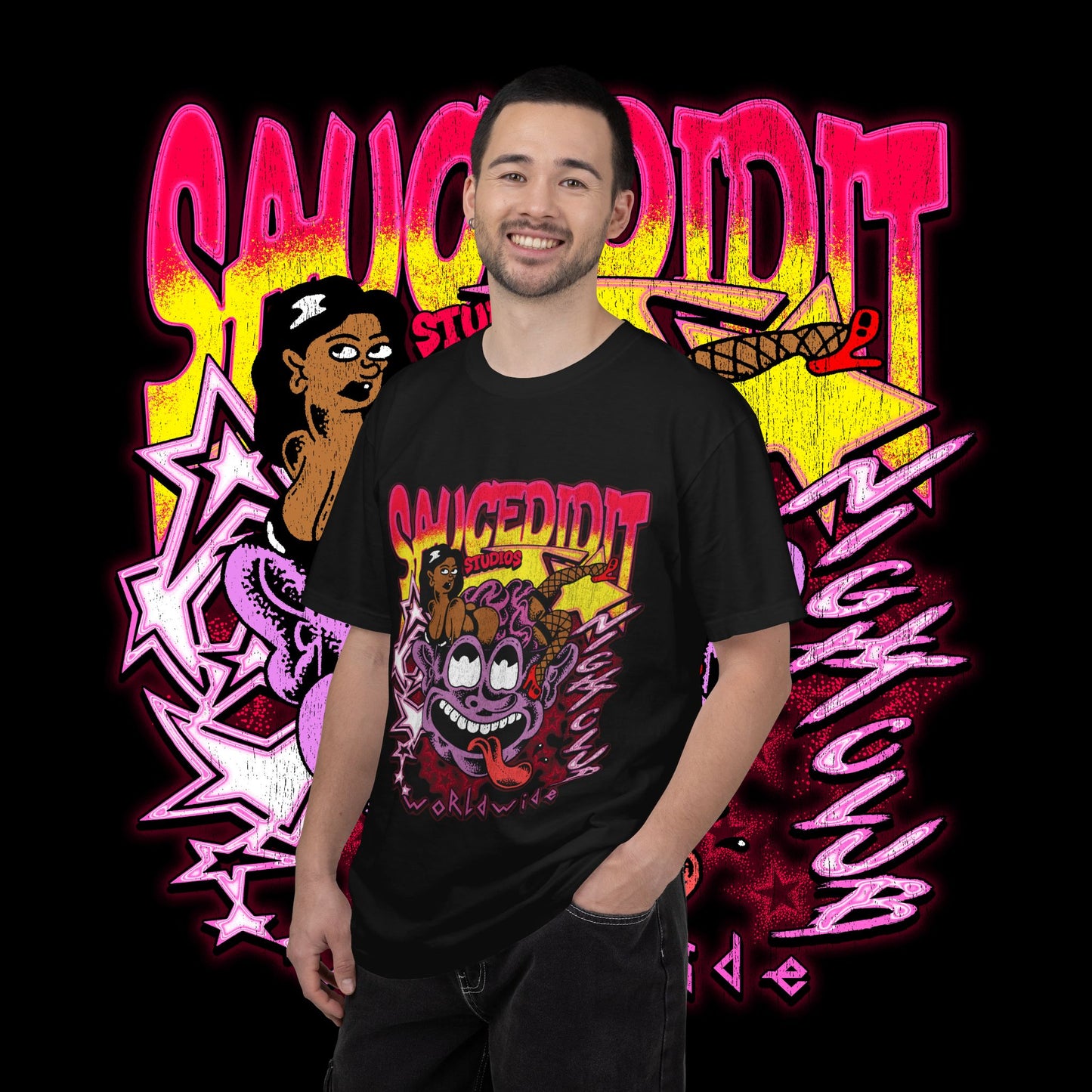 Sauced Up Studios Graphic T-Shirt — SaucediditWorldwide Streetwear