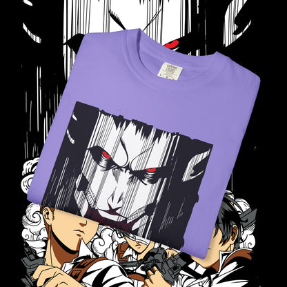 Giant vs Colossus Anime Art T-shirt | Giant vs Colossus design