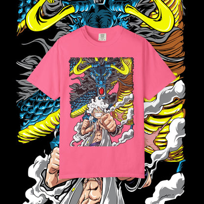 Anime Dragon Graphic Unisex T-Shirt | Cool Casual Tee, Gift for Anime Fans, Streetwear, Comfy Graphic Tee, Unique Design