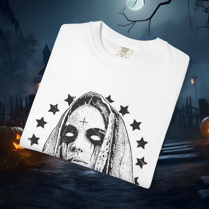 Edgy Graphic Tee, Unisex T-Shirt, Halloween Costume Top, Trendy Streetwear, Graphic Shirt, Alternative Apparel